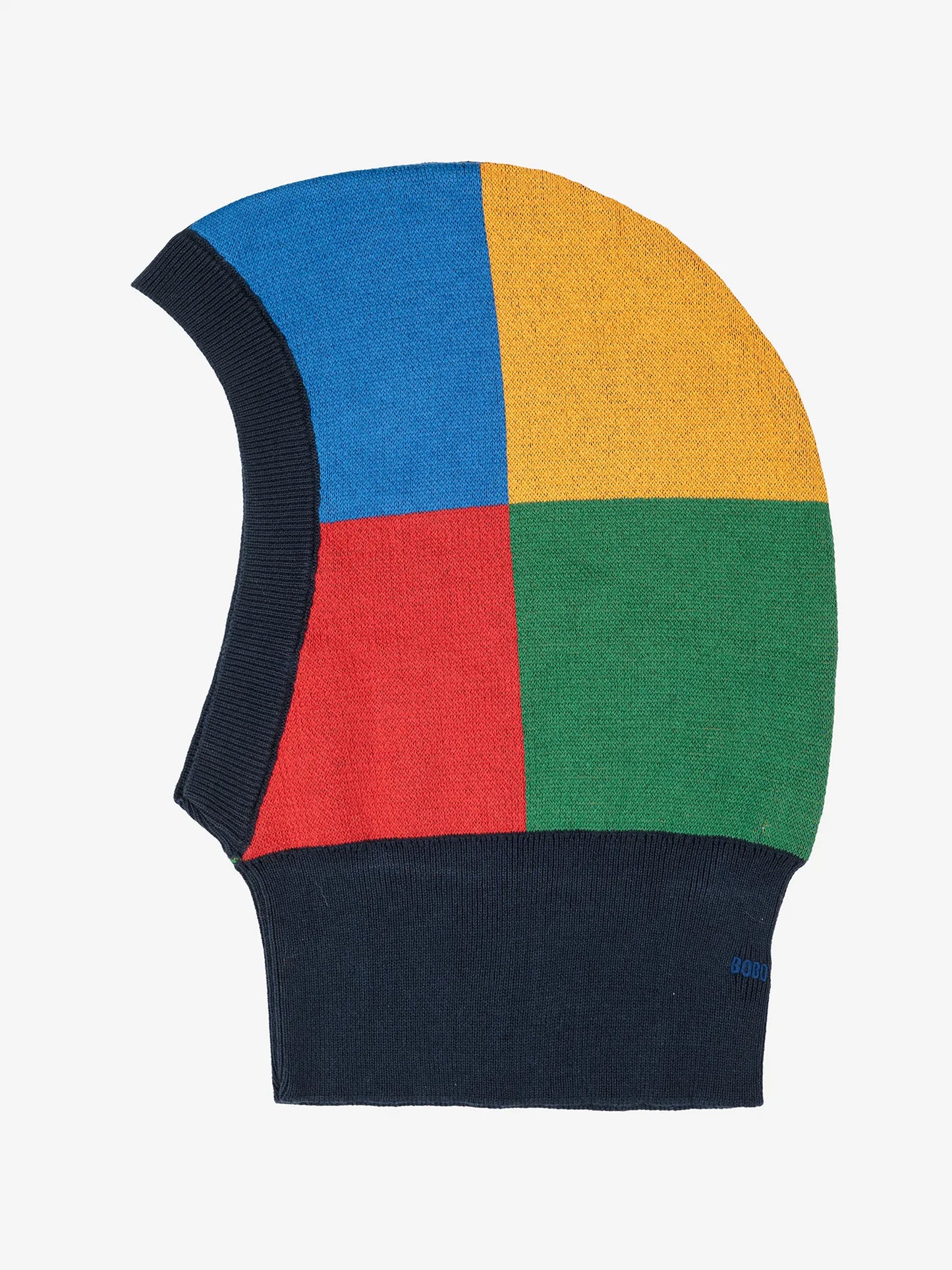 Color Block knitted balaclava