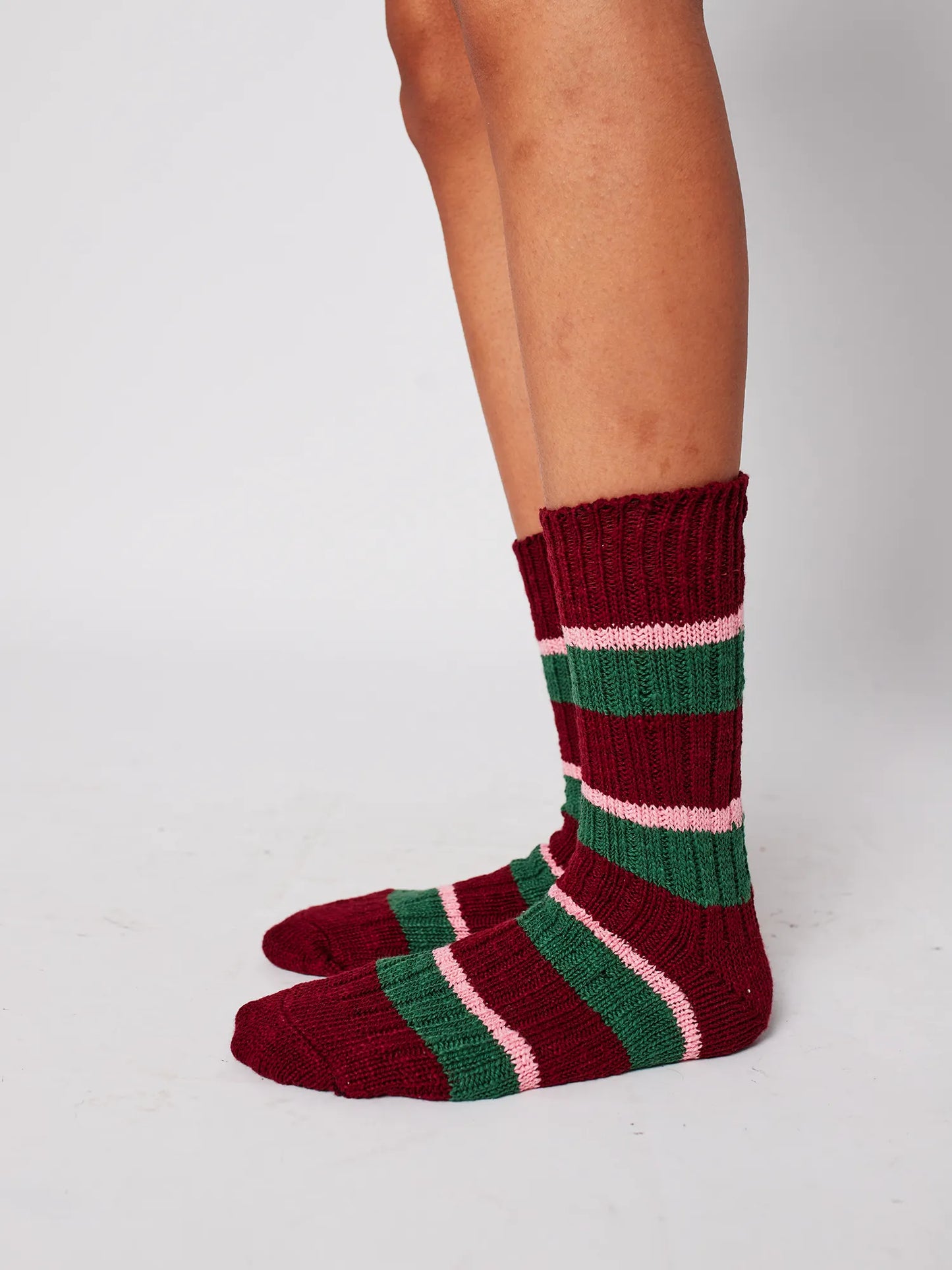 Lange Socken Grobstrick