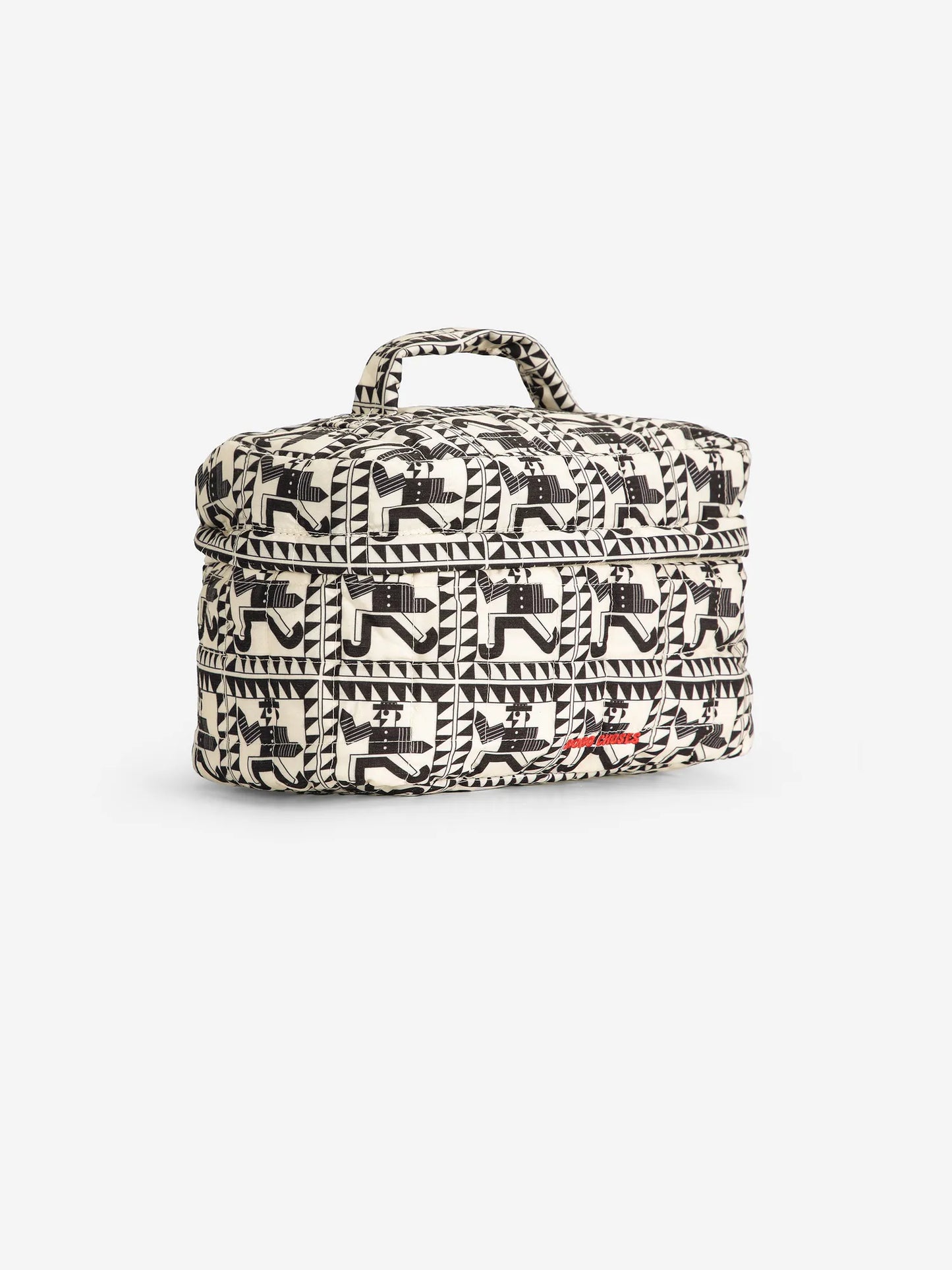 Quilted travel pouch