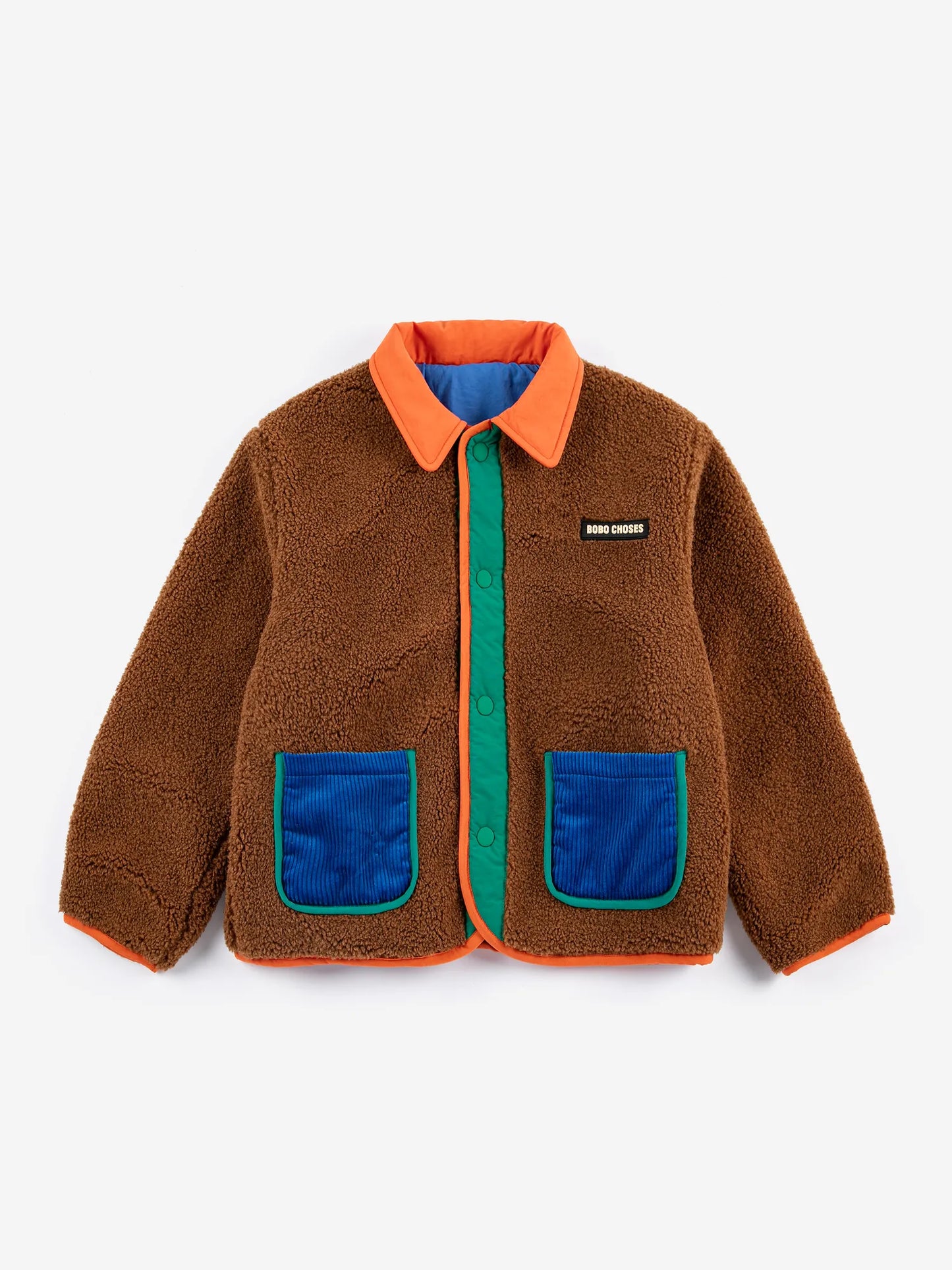 Chair reversible sheepskin jacket