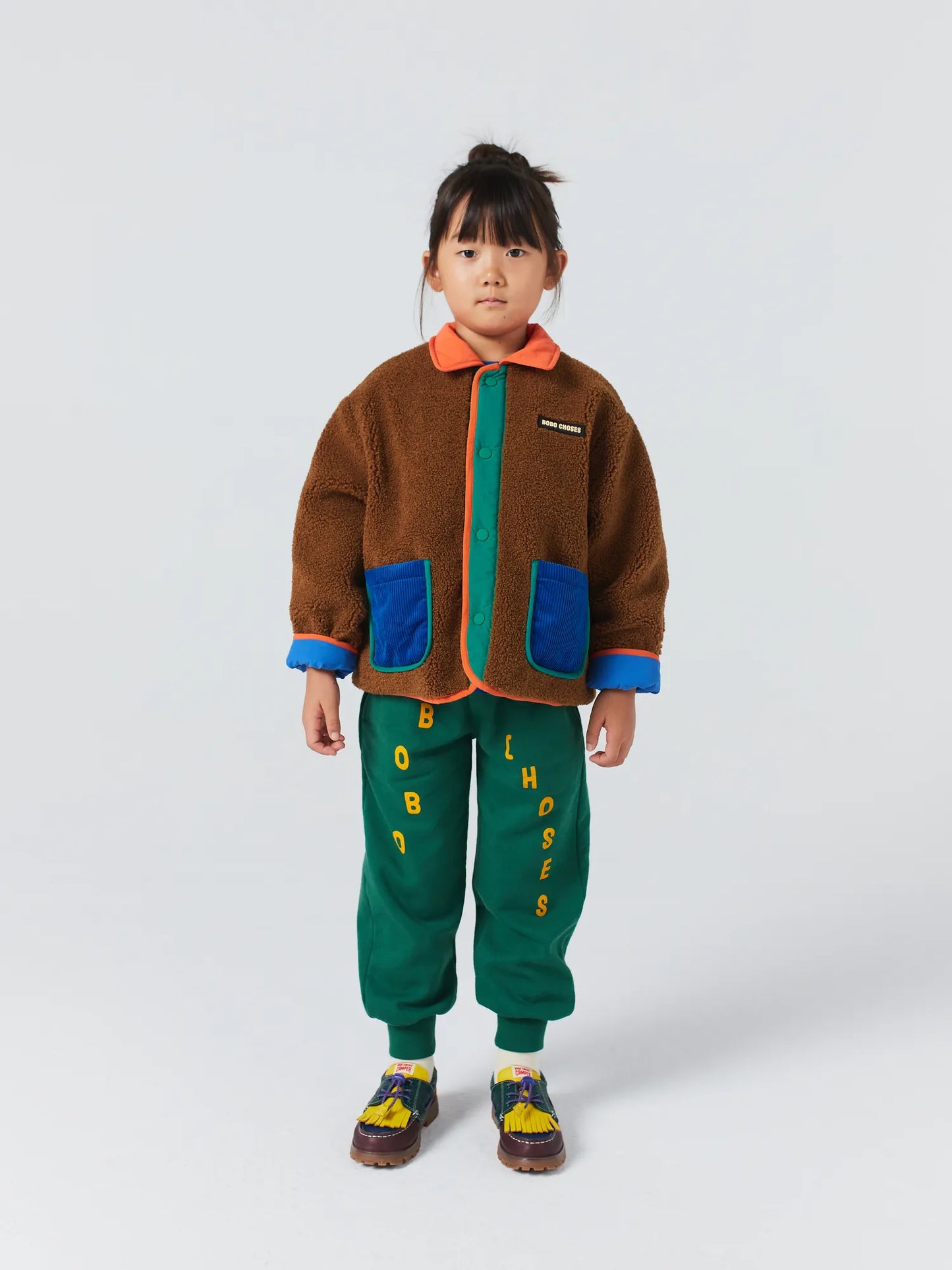Chair reversible sheepskin jacket