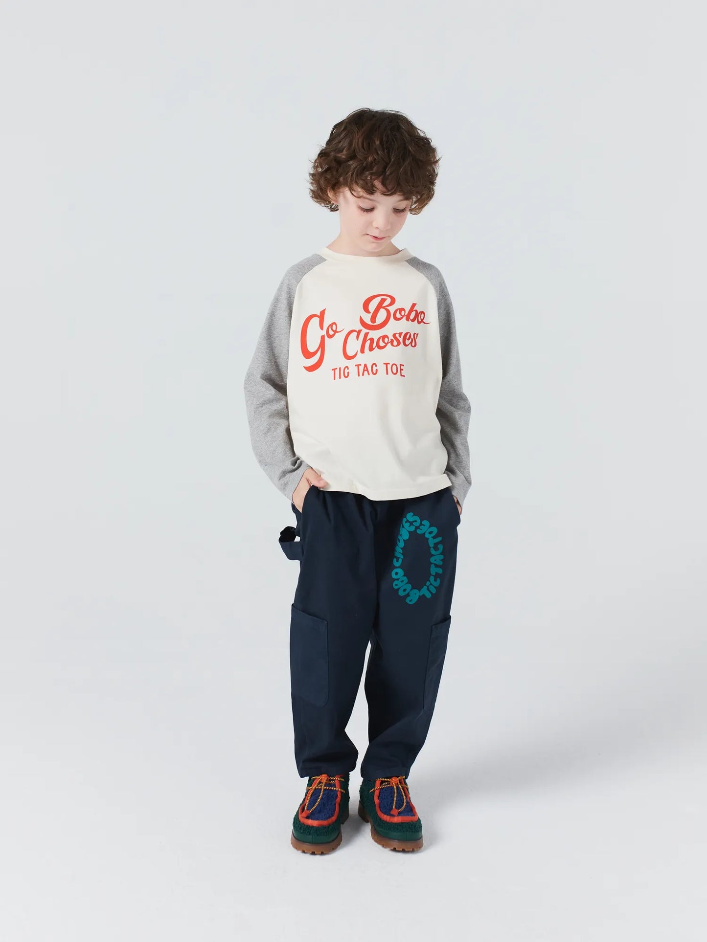 Tic Tac Toe woven cargo pants
