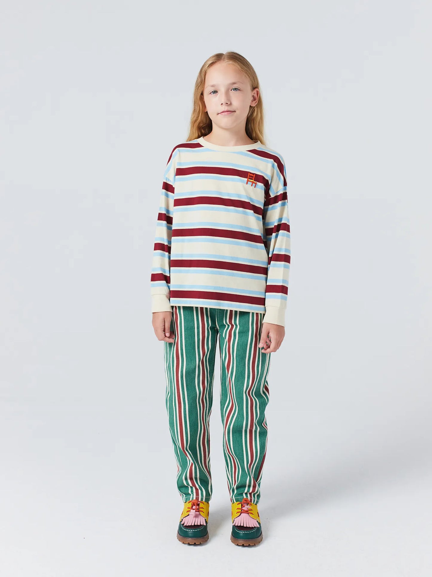 Stripes long sleeve T-shirt