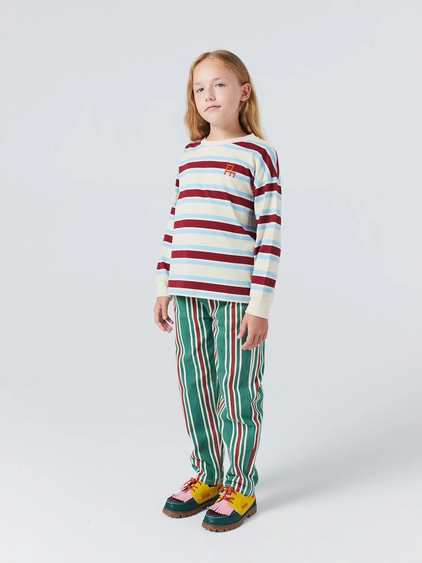 Stripes long sleeve T-shirt