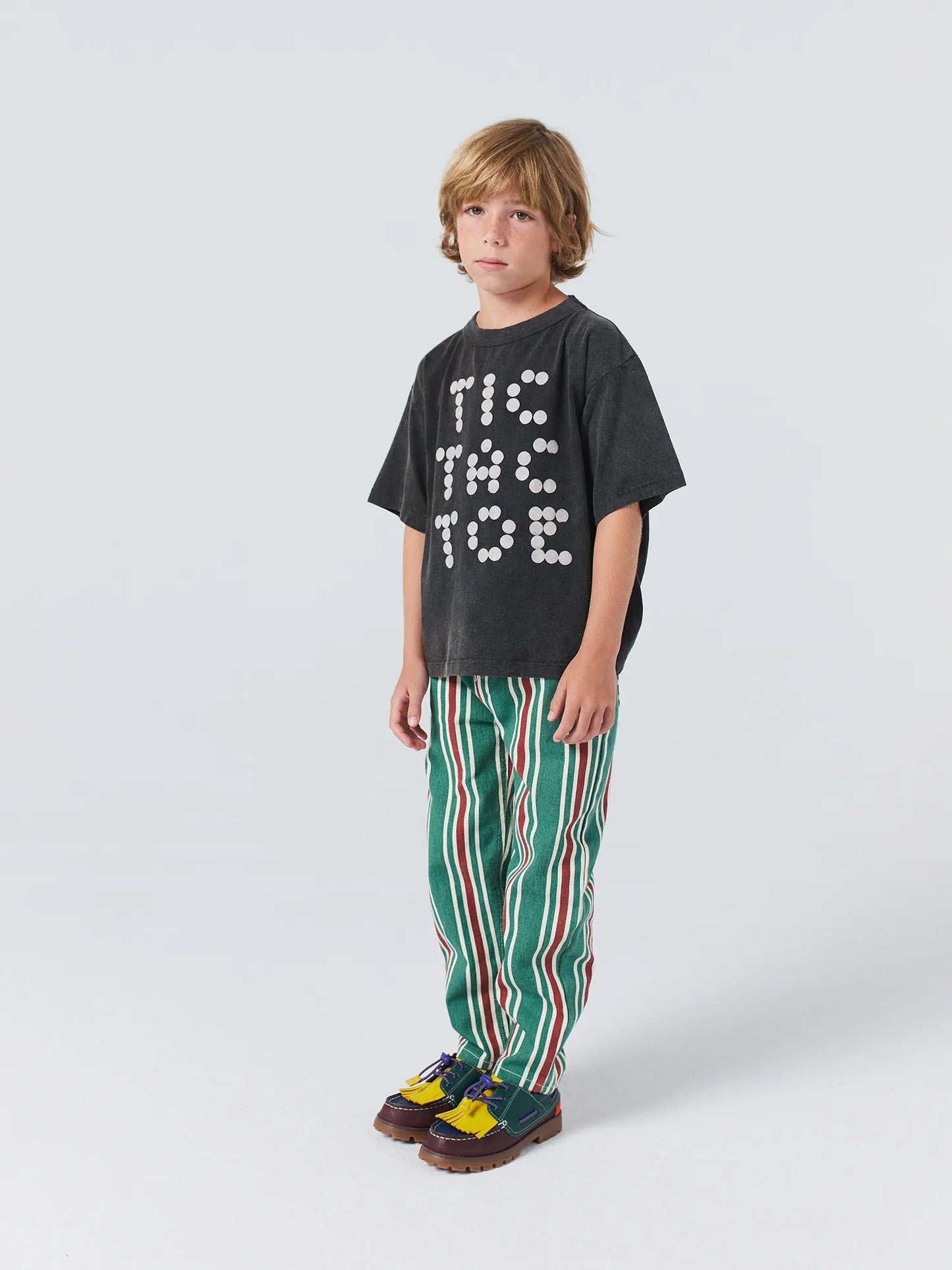 Stripes all over pants