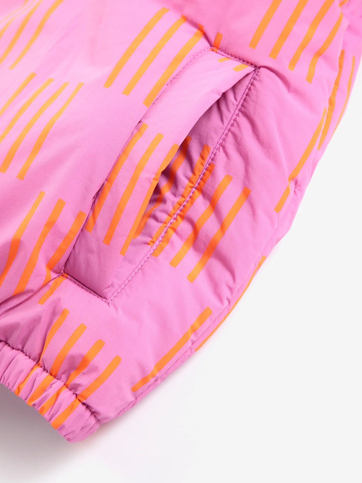 Wendbarer Anorak Almost Moiré Allover Rosa