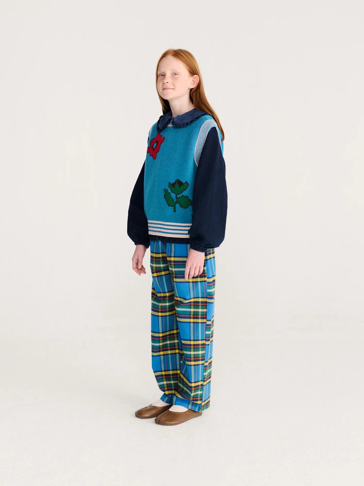 Blossom knitted vest