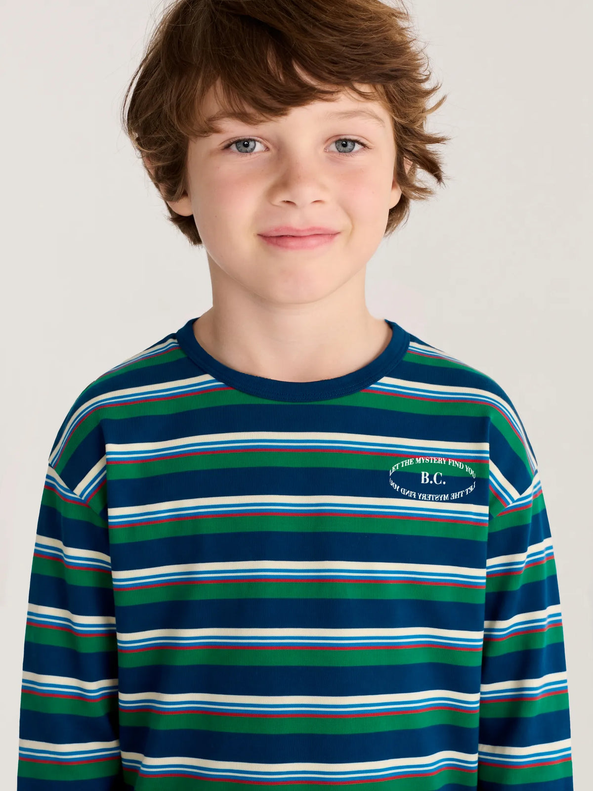 Mystery BC striped T-shirt