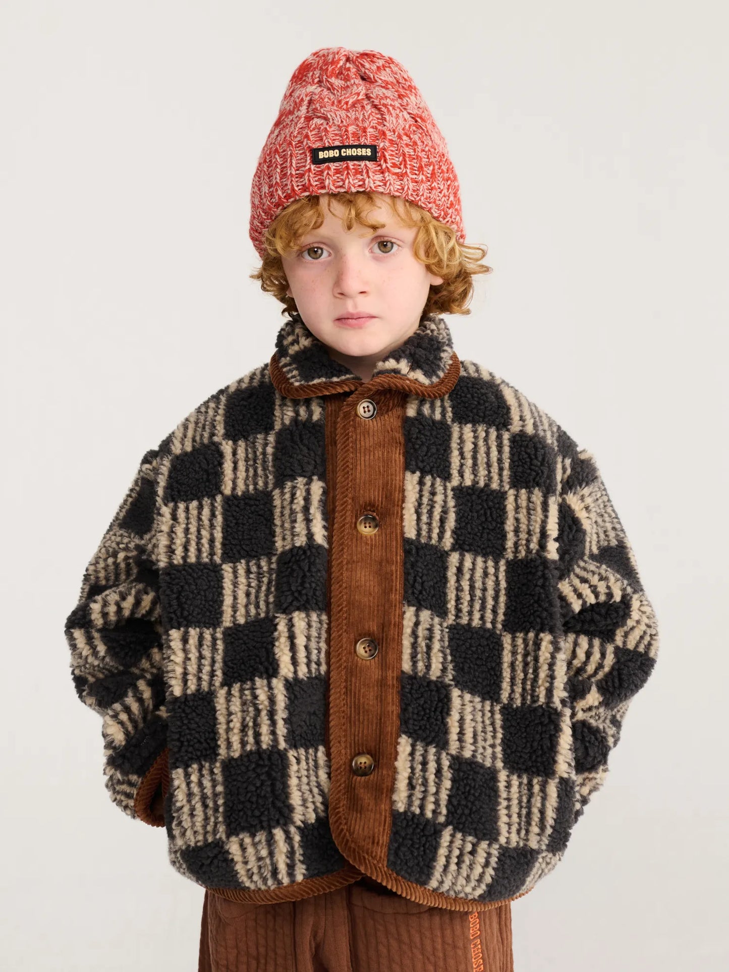 Gorro de punto rojo Bobo Choses