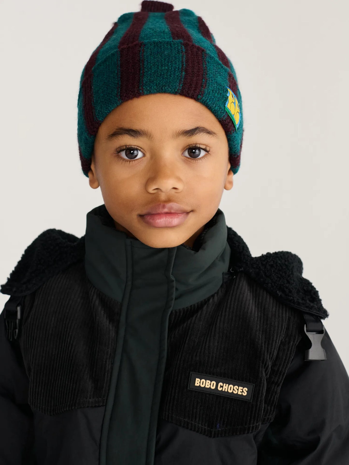 Strick-Beanie Booo Bo Choses Tag