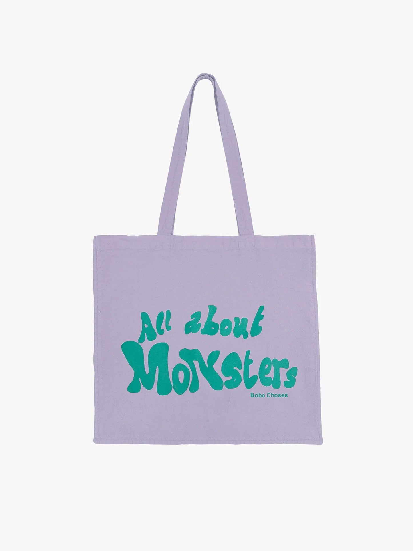 Bolsa tote lavanda All About Monsters