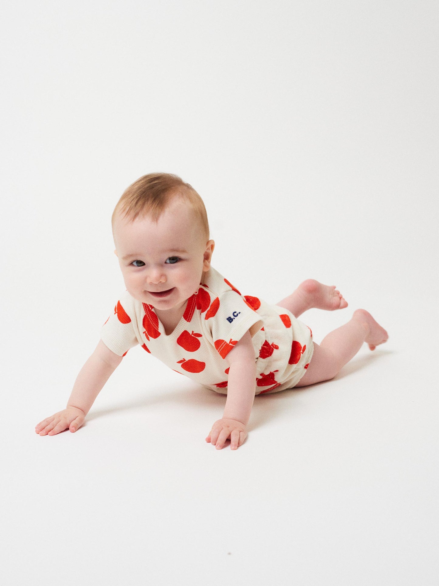 Poma Ecru-Set mit Allover-Print