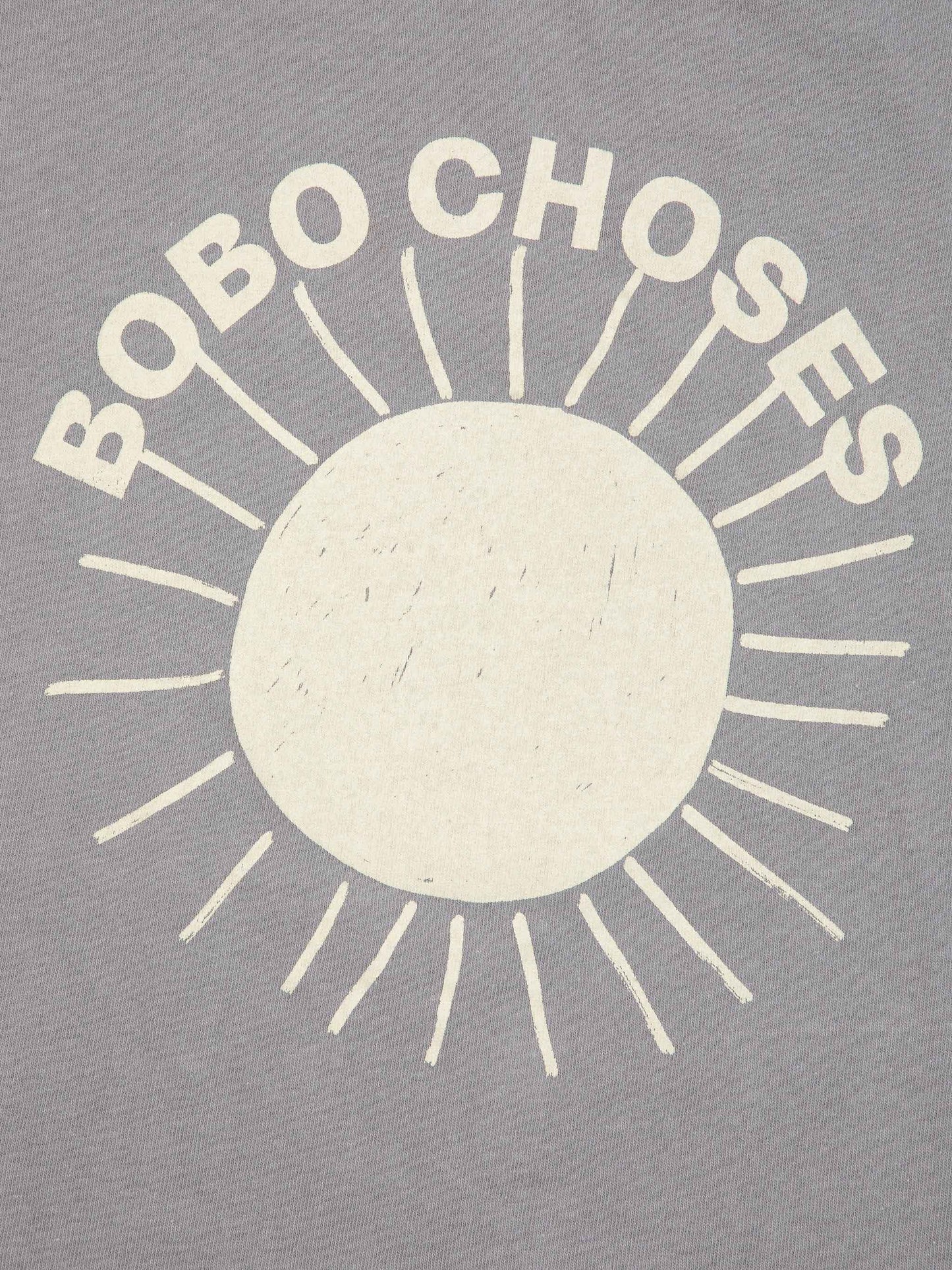 Bobo Choses Sun grey T-shirt