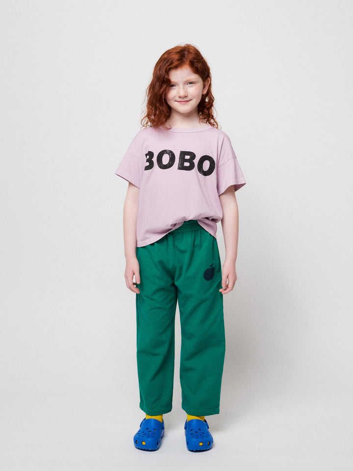 Poma green woven pants