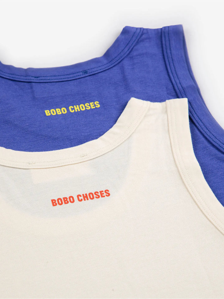 Conjunto de camisetas sin mangas Have Fun Face
