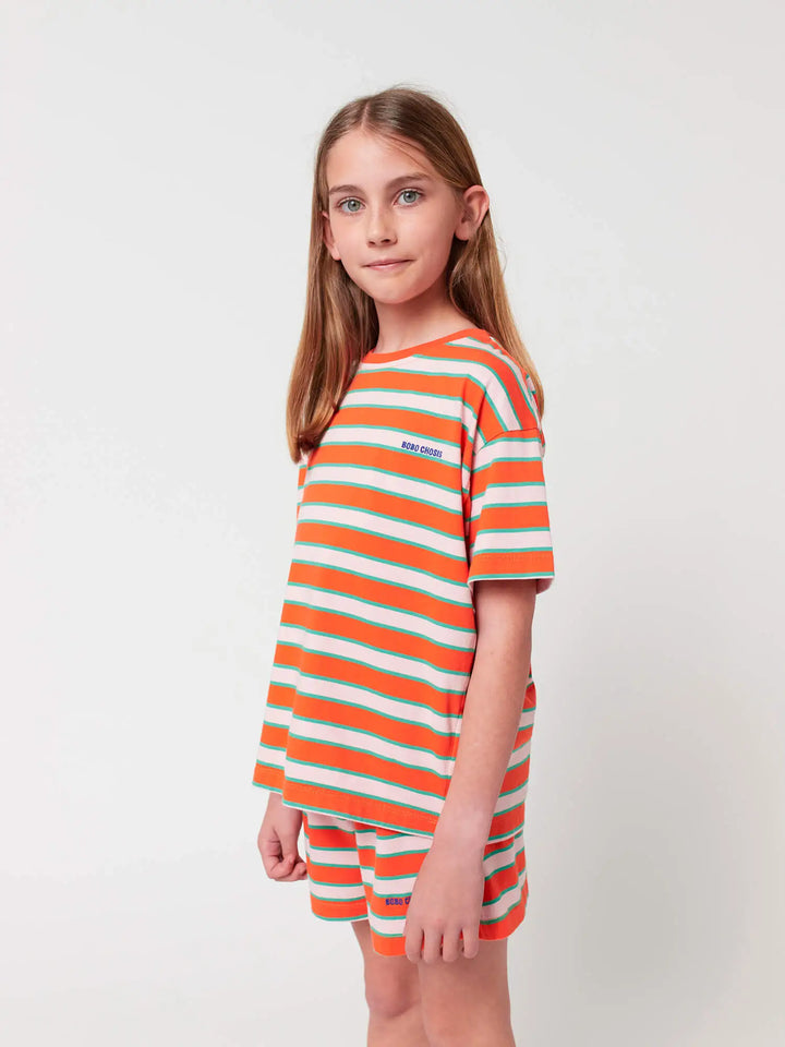 Conjunto de loungewear Bobo Choses Red Stripes