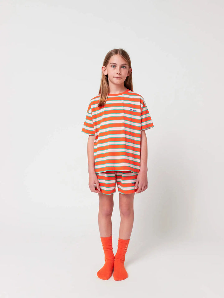 Conjunto de loungewear Bobo Choses Red Stripes