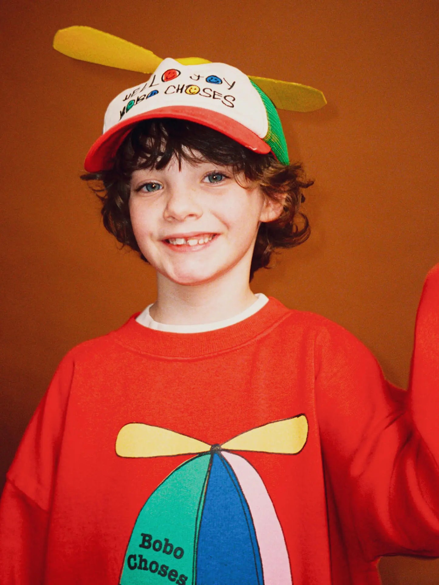 Hello joy flying cap