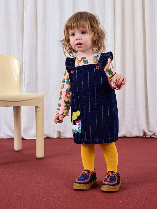 Bobo Choo Choo denim dress look