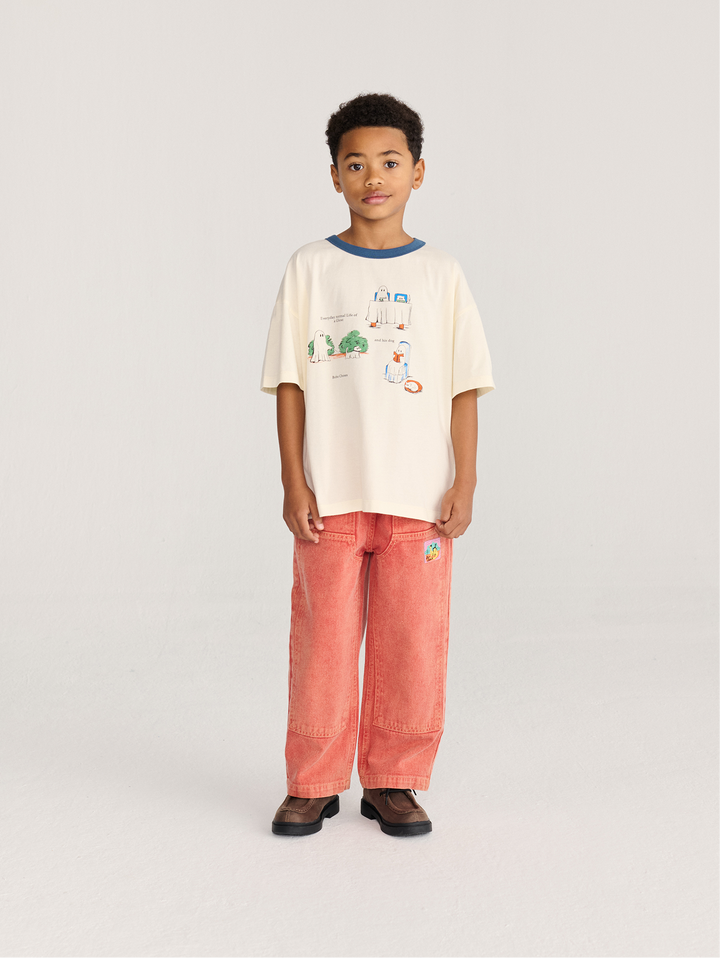 Taxi Saurus Tag twill pants