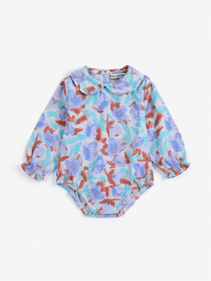 Body aus Webstoff Watercolor Allover