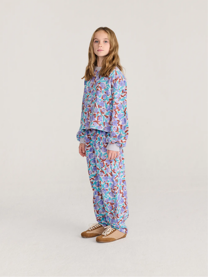 Watercolor all over cocoon jogging pants