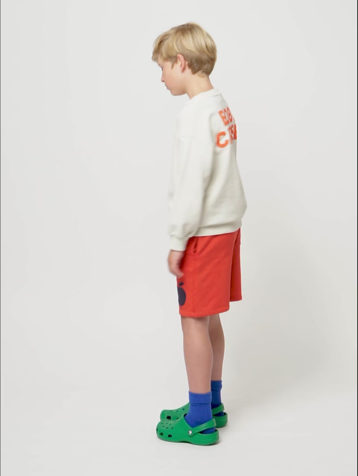 Poma Bobo Choses ecru sweatshirt
