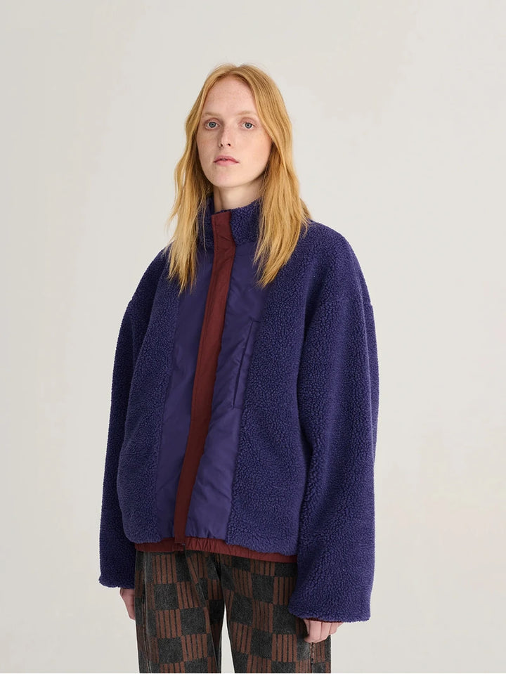 Reversible Color block puffer