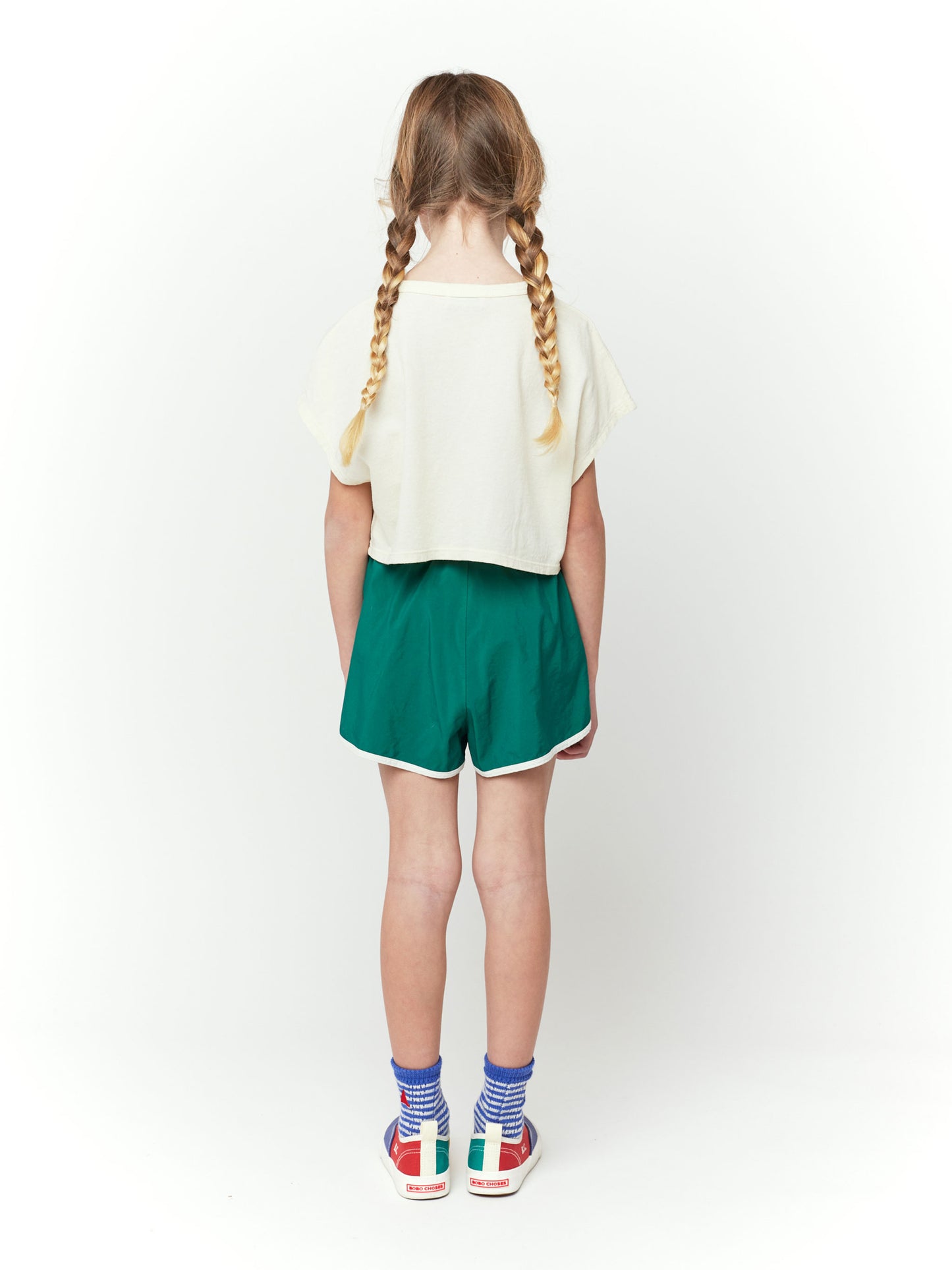 Fish Glass patch swim short