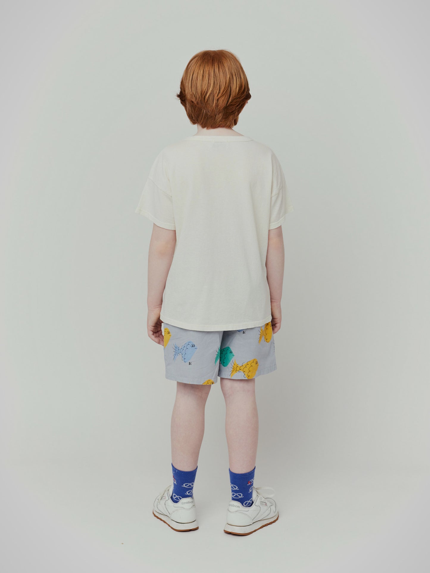 Multicolor fish all over bermudas