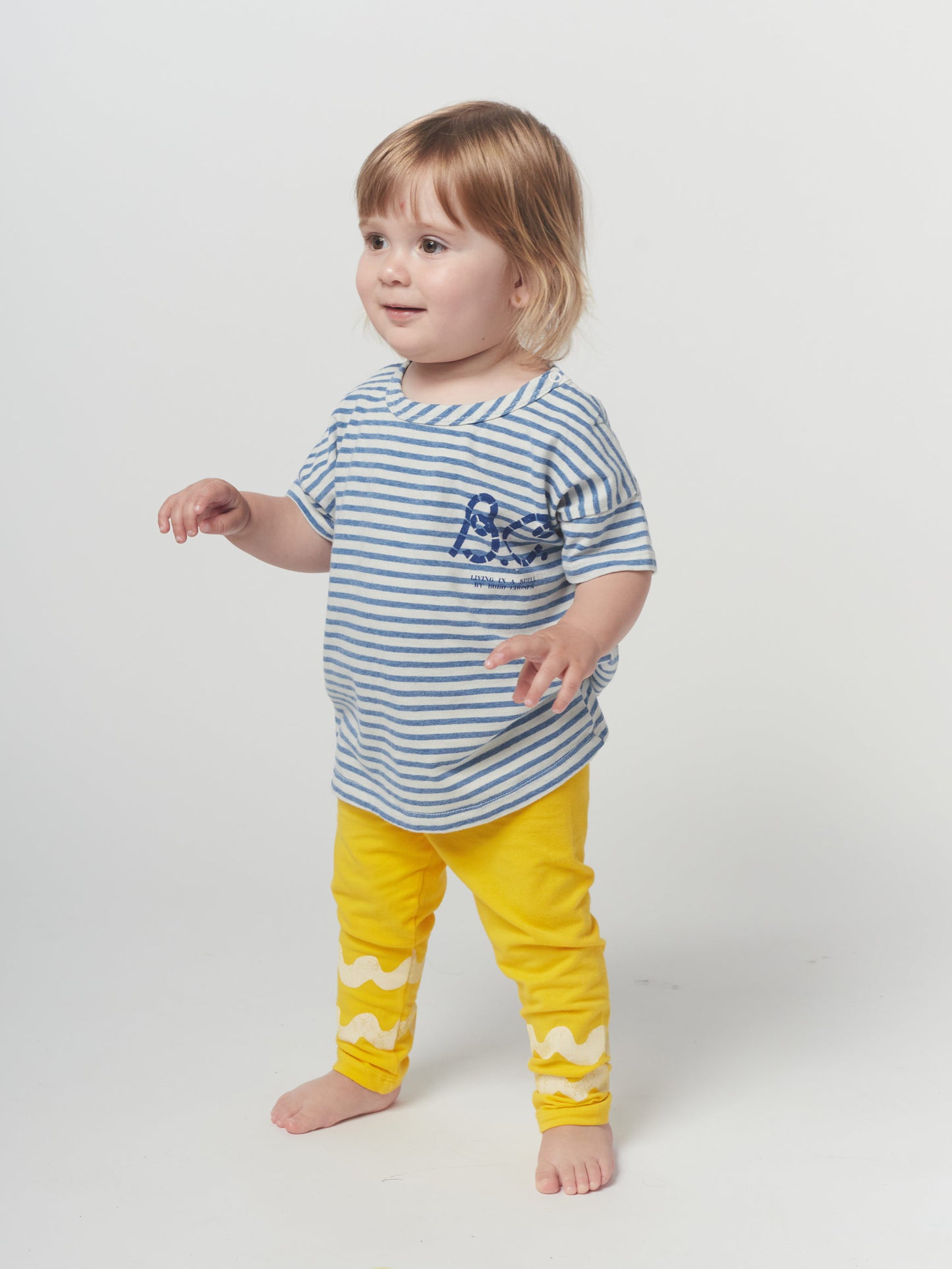 Waves yellow leggings