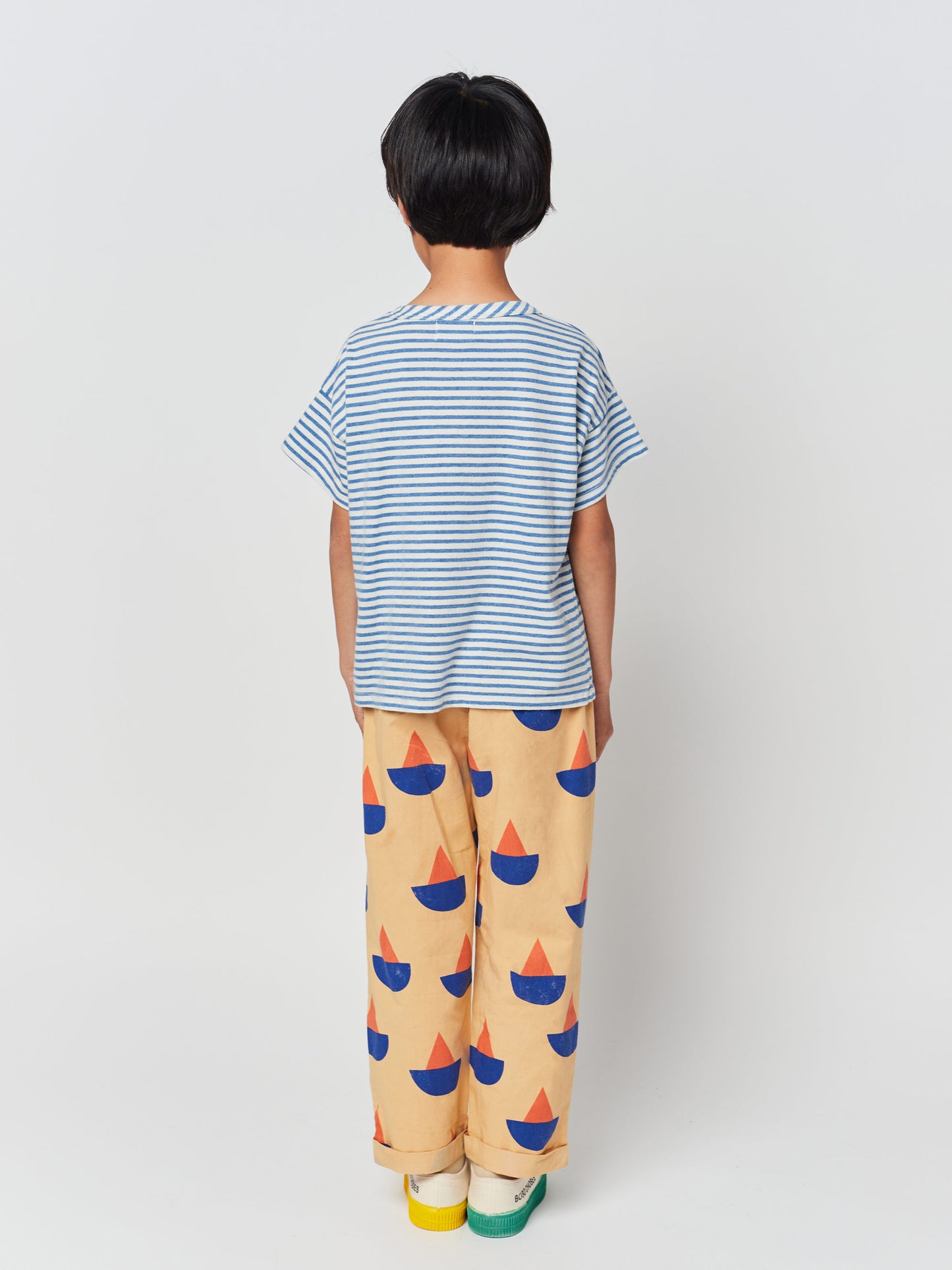 Sail Boat all over chino pants