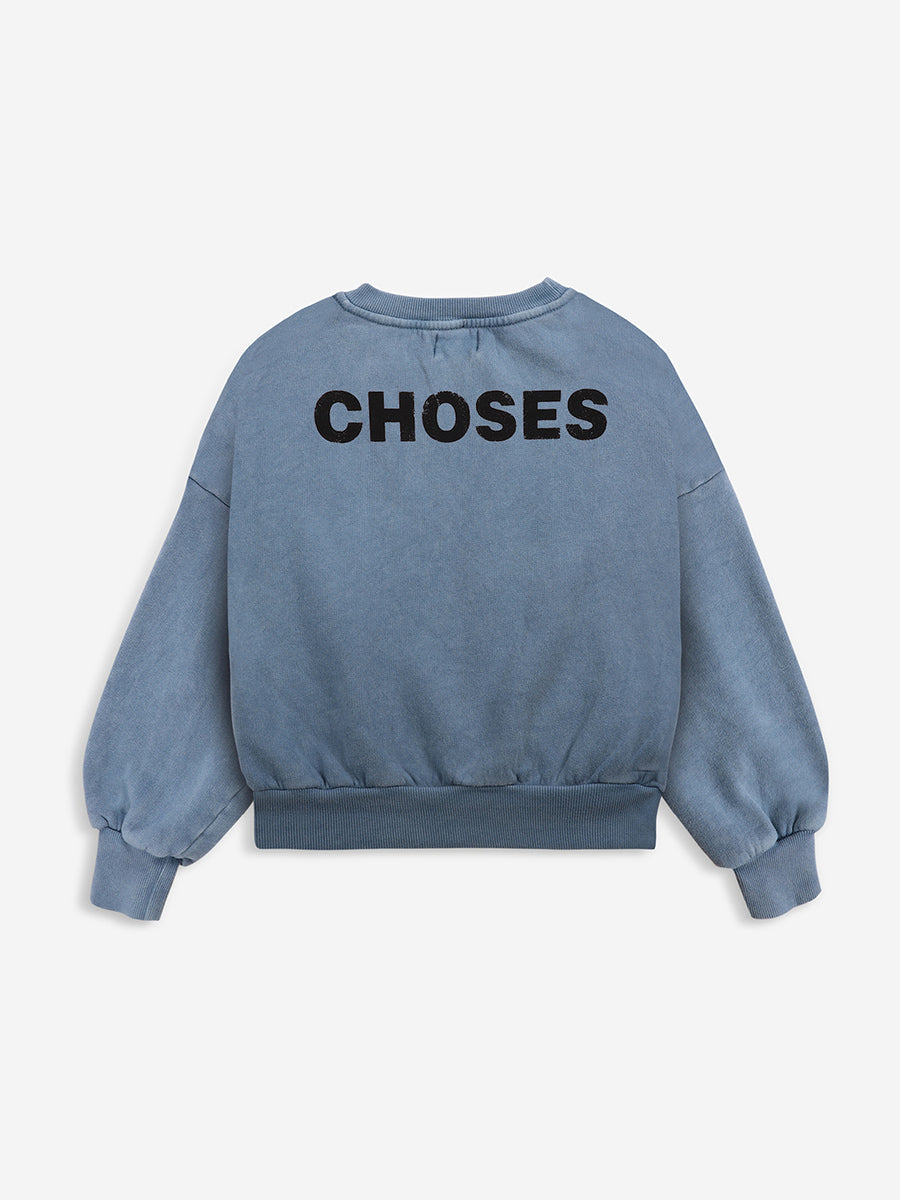 Bobo blue sweatshirt