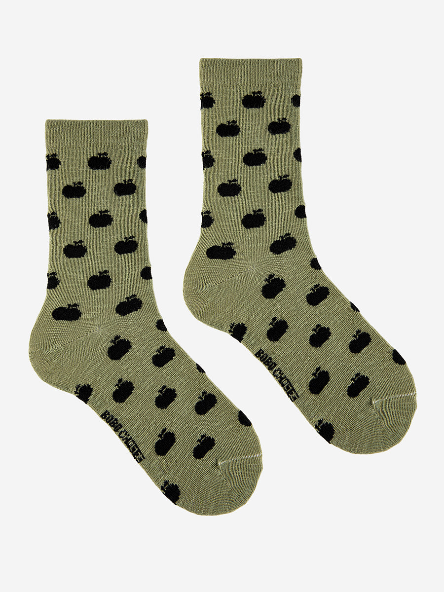 BC olive long socks pack