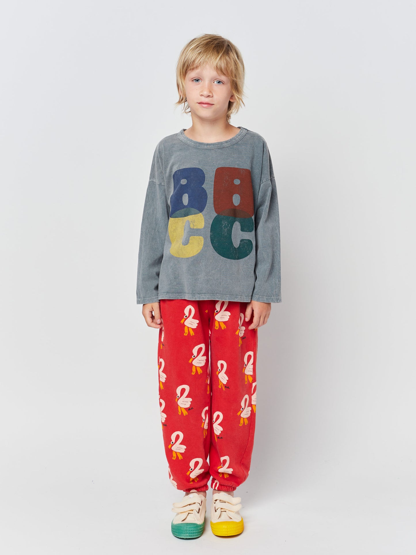Bobo Choses Color Block long sleeve T-shirt