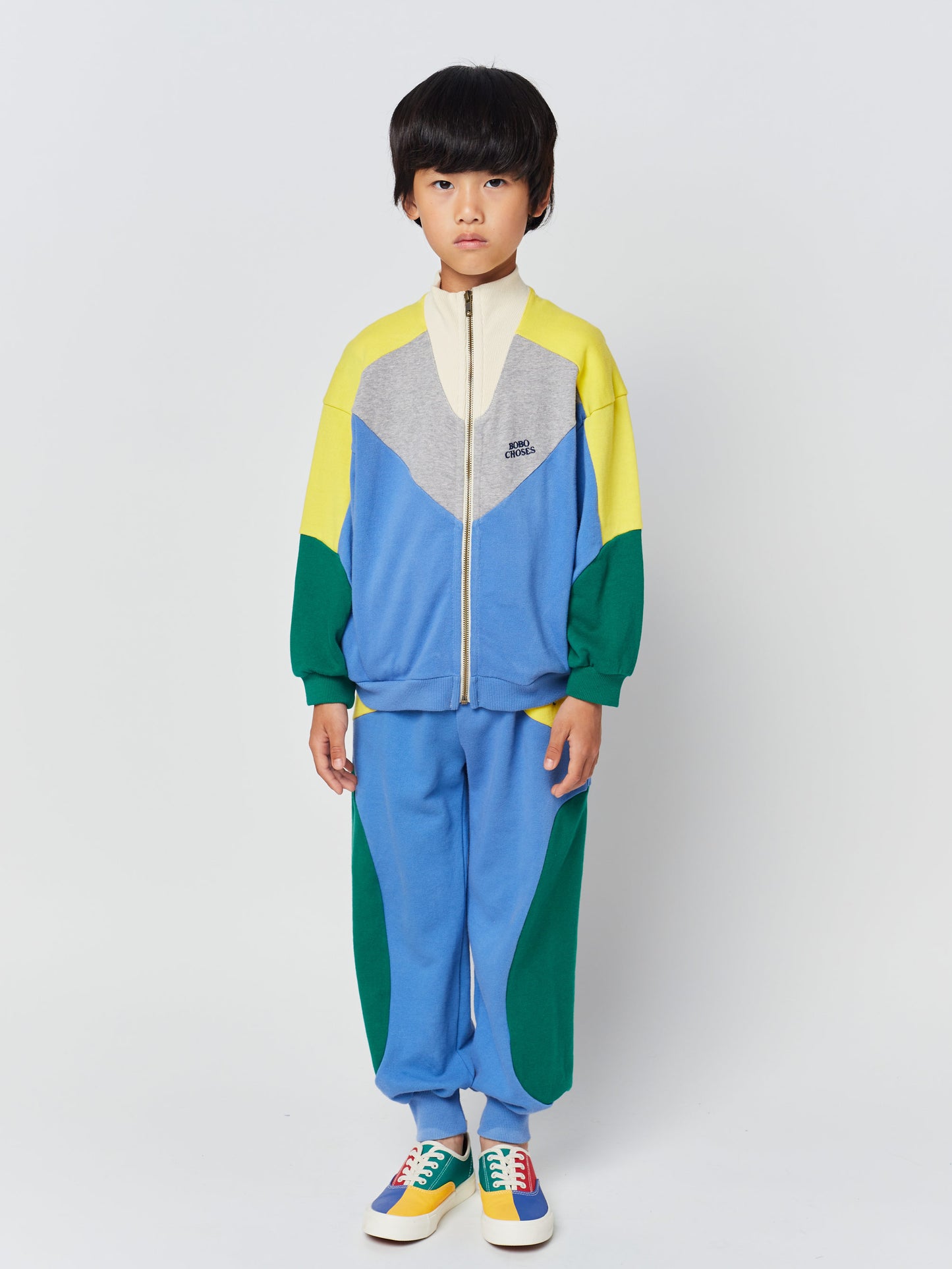 Color Block jogging pants