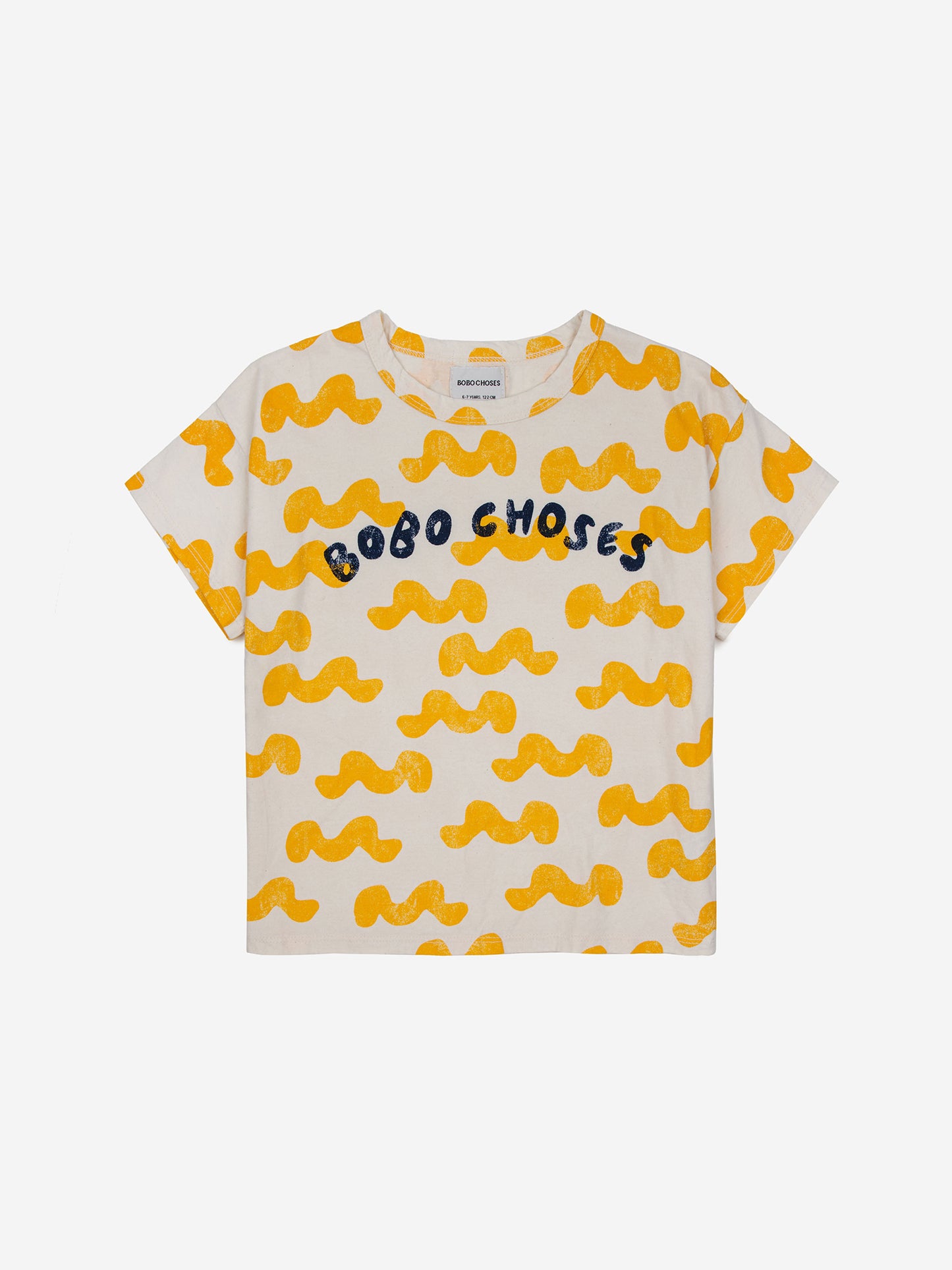 Waves all over short sleeve T-shirt