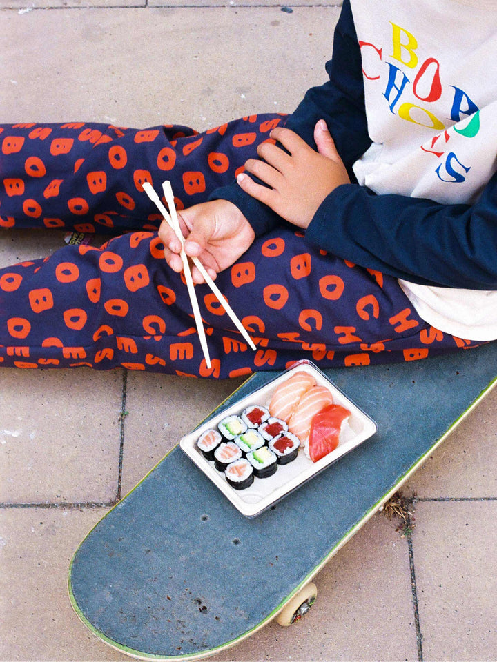 Bobo Small Alphabet Soup woven pant