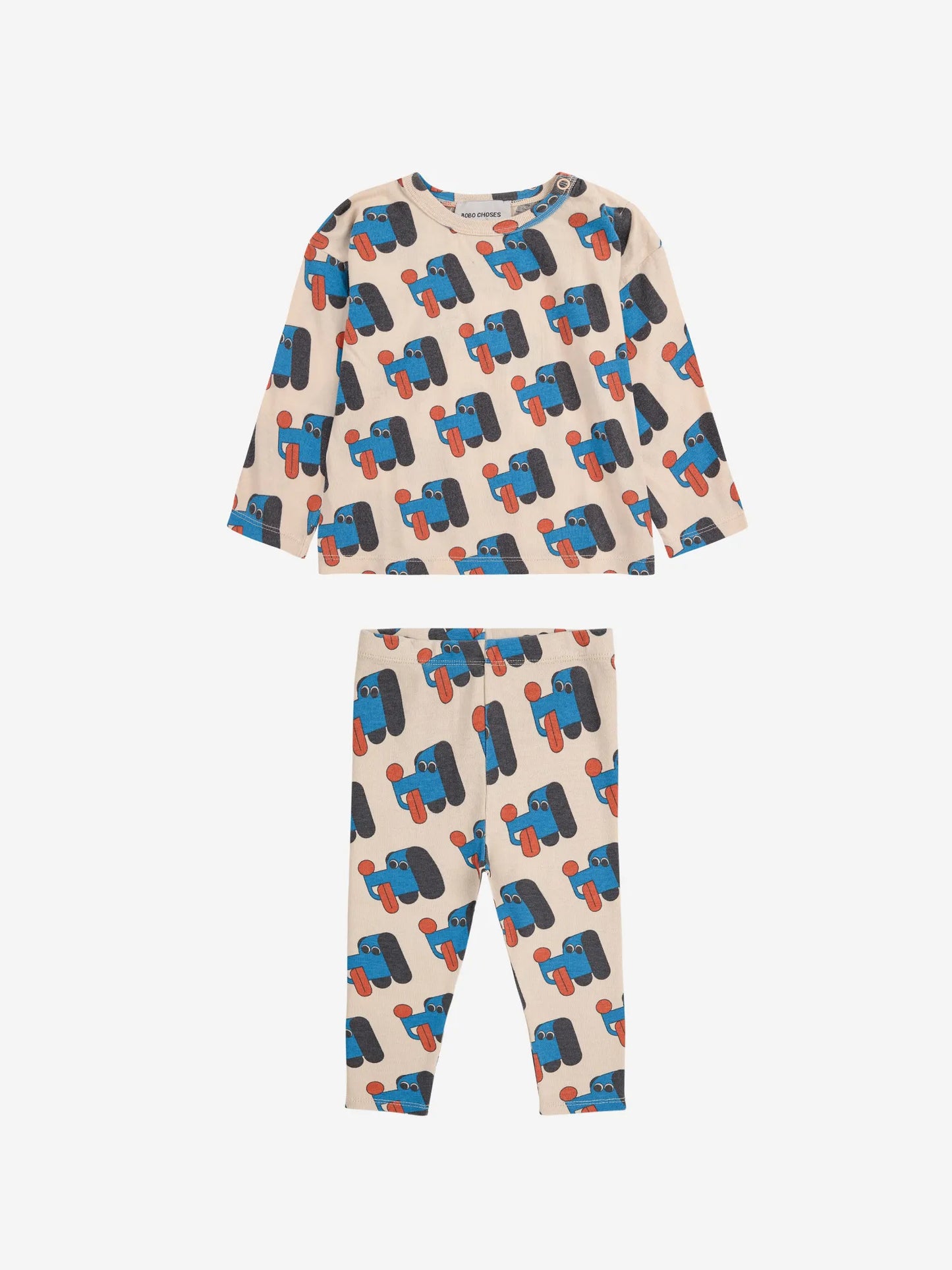 Doggy Mate all over T‑shirt look