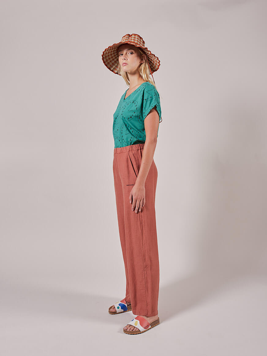 Bobo Choses Embroidery Straight Leg trousers