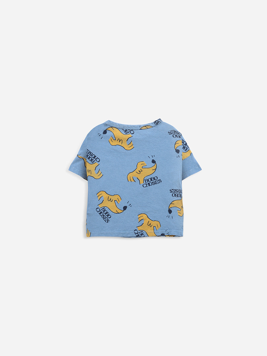 Sniffy Dog all over short sleeve T-shirt