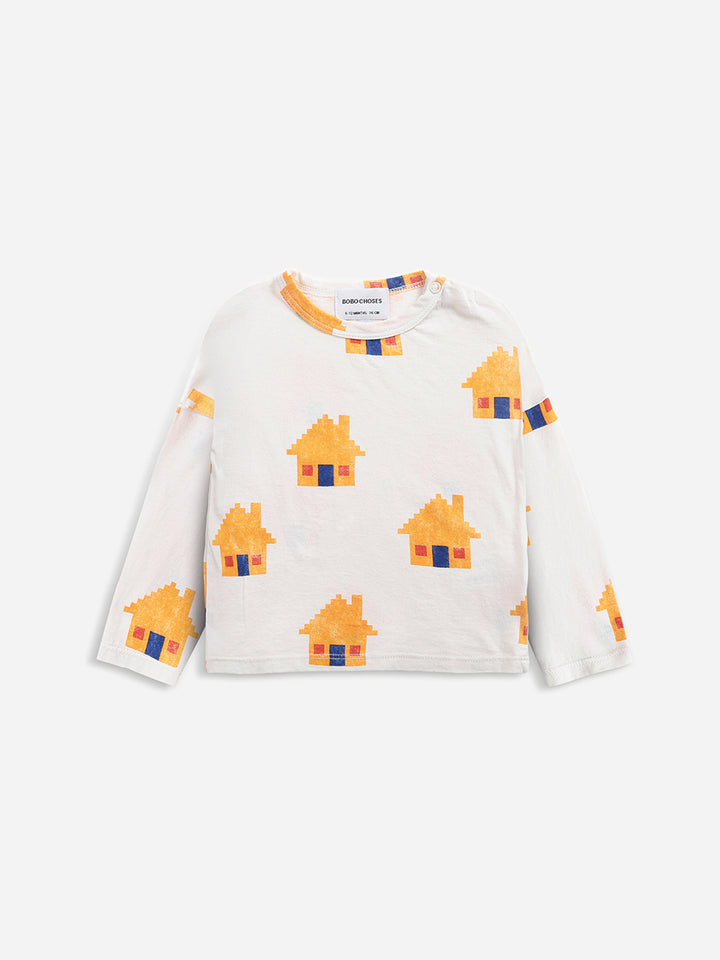 Brick House all over long sleeve T-shirt