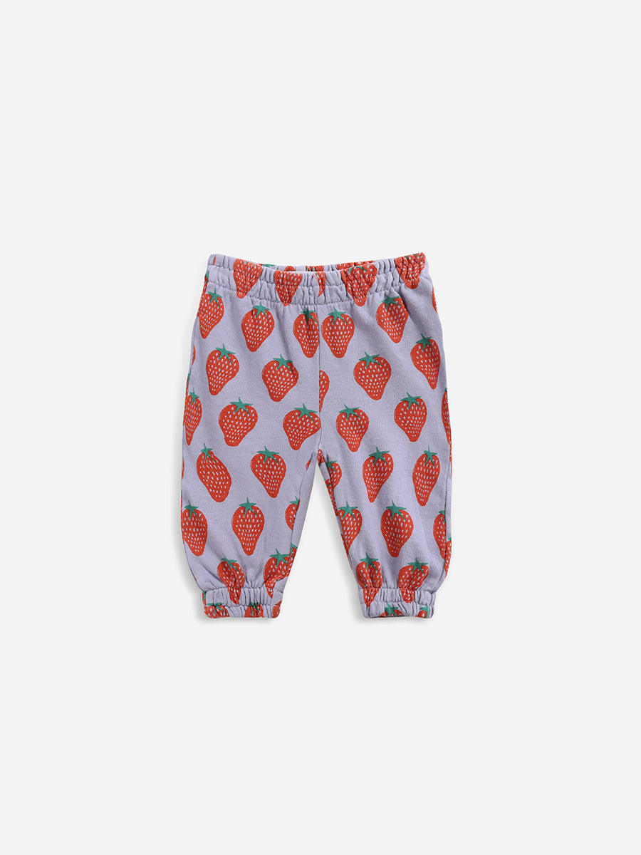 Strawberry all over jogging pants