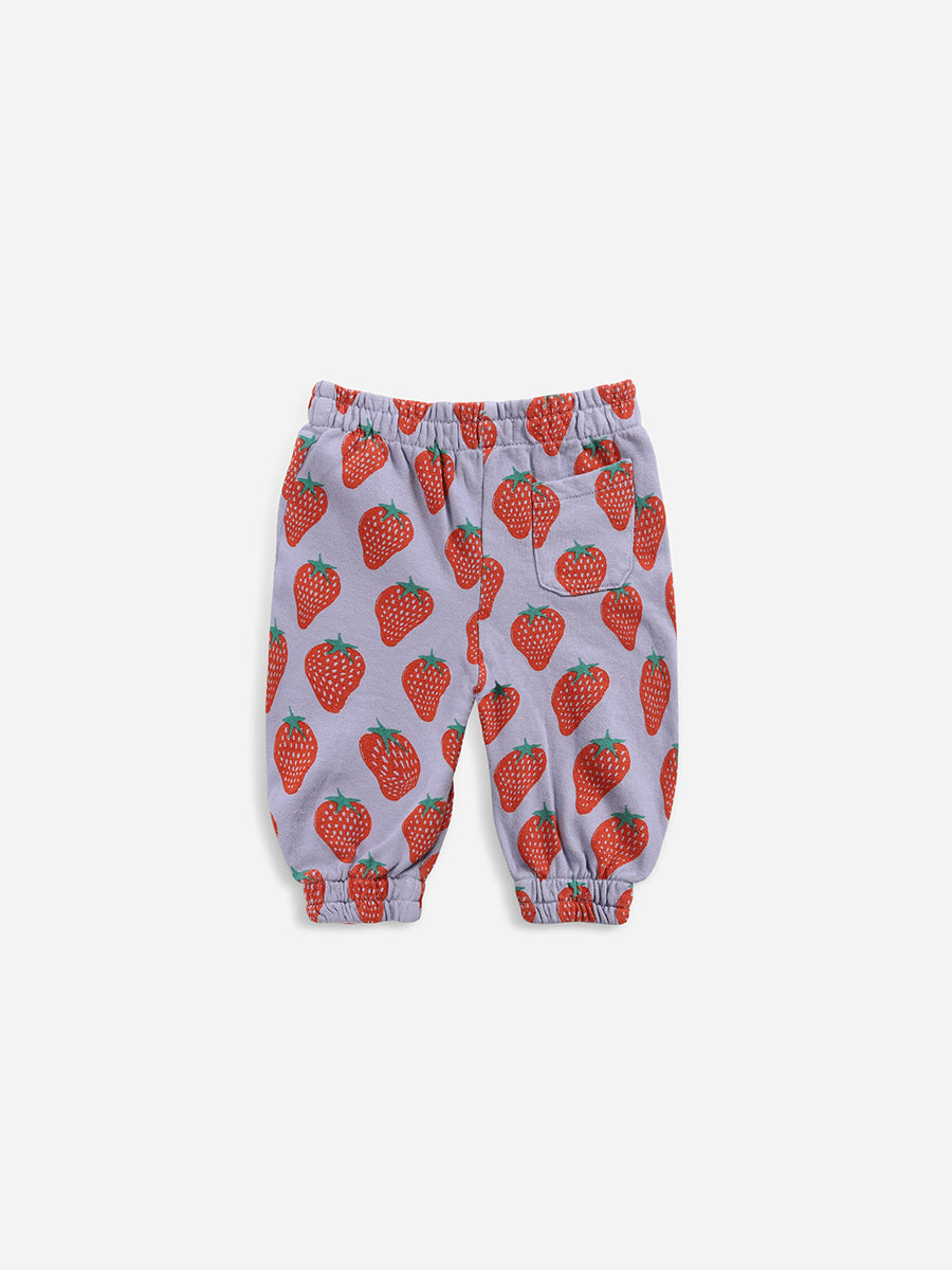 Strawberry all over jogging pants