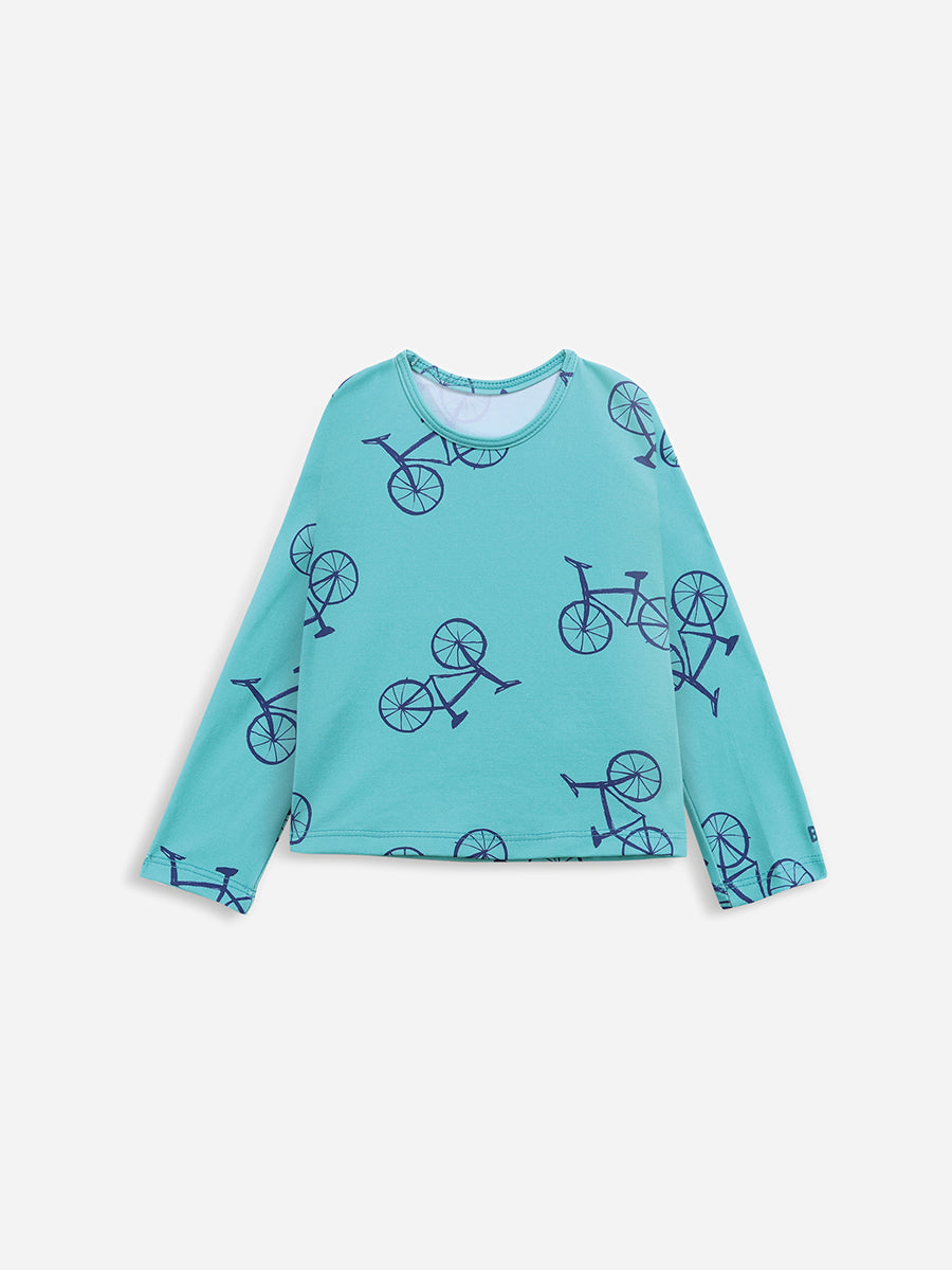 Bicycle all over swim top