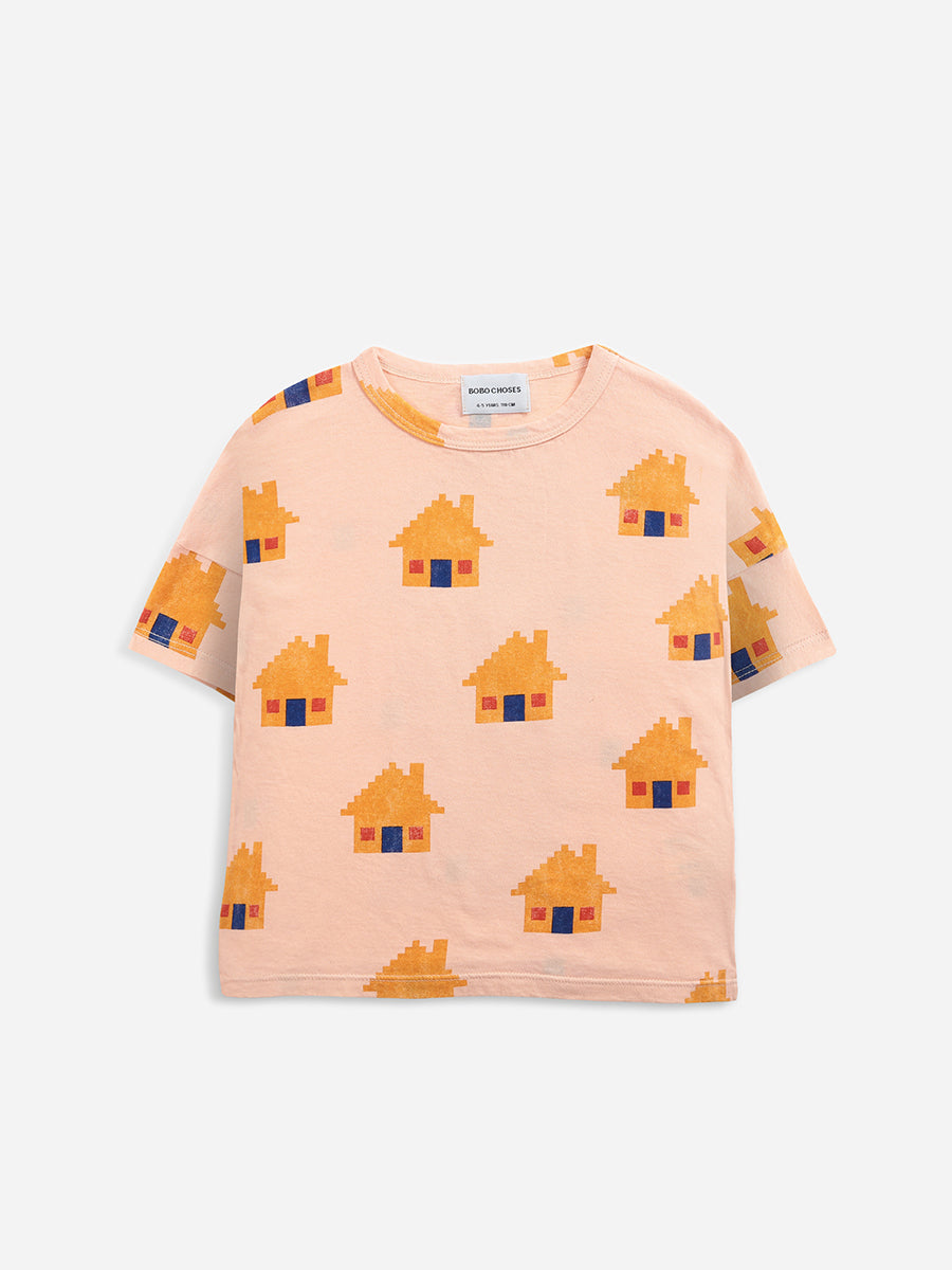 Brick House all over short sleeve T-shirt