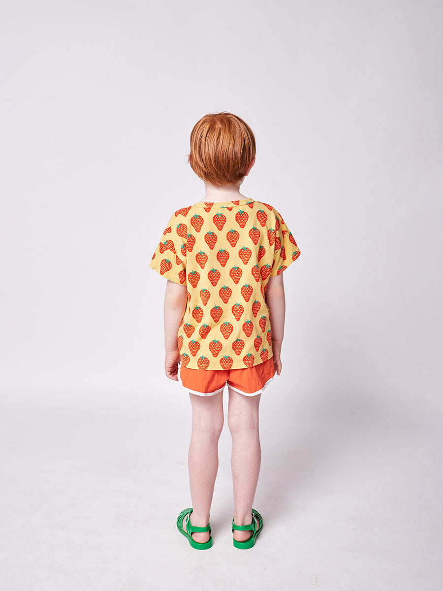 Strawberry all over short sleeve T-shirt