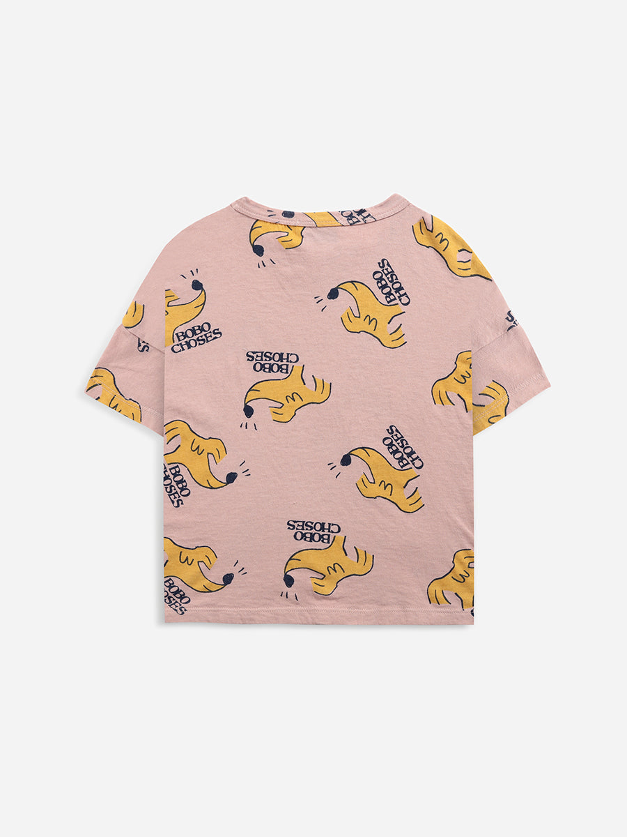 Sniffy Dog all over short sleeve T-shirt