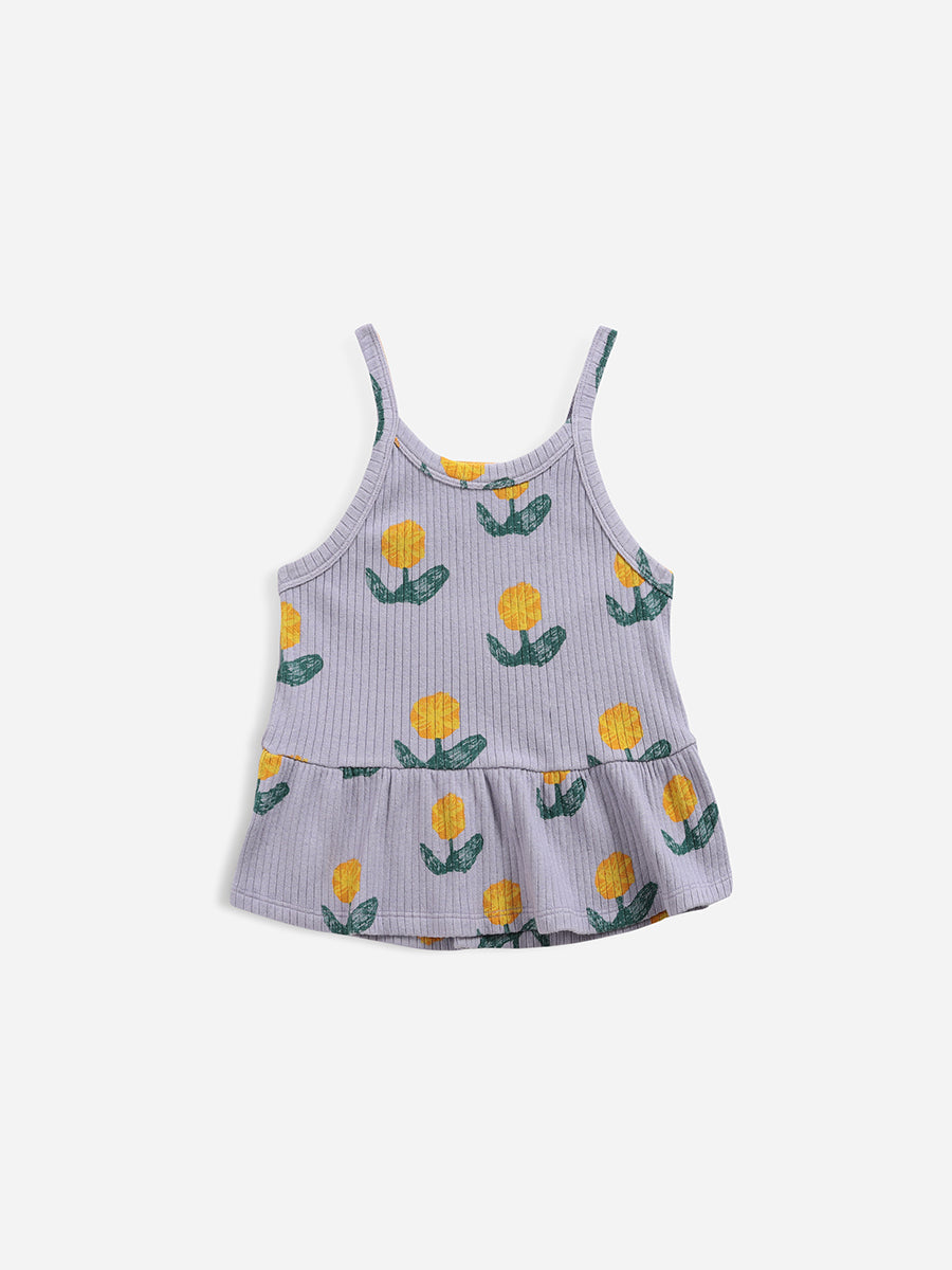 Wallflowers all over tank top