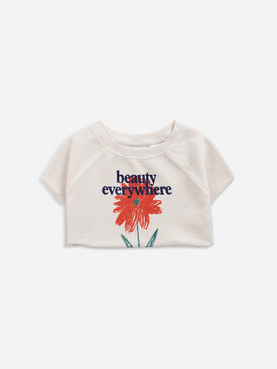 Petunia cropped sweatshirt